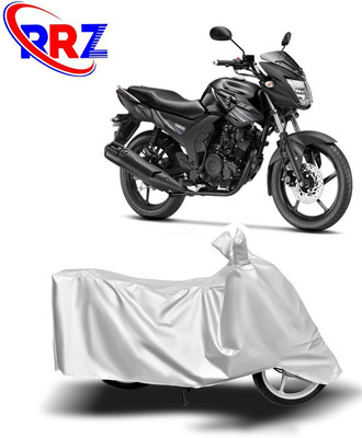 RRZ Waterproof Two Wheeler Cover for Yamaha(SZ-RR, White)