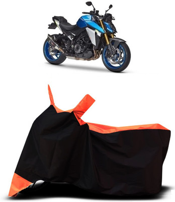 VESMEI Two Wheeler Cover for Suzuki(GSX S1000F, Orange)