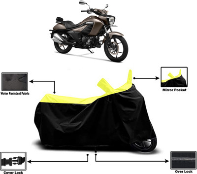 Amexride Two Wheeler Cover for Suzuki(Intruder 250 BS6, Yellow)