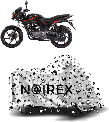 NOIREX Two Wheeler Cover for Bajaj(Pulsar 150, Silver)
