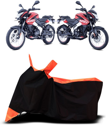 VESMEI Two Wheeler Cover for Bajaj(Pulsar NS125 BS6, Orange)
