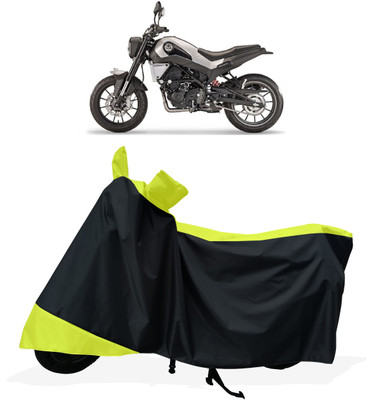 Tricway Two Wheeler Cover for Benelli(Leoncino 250, Yellow)