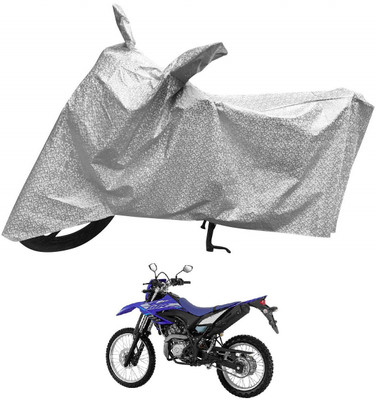 MOCKHE Waterproof Two Wheeler Cover for Yamaha(Silver)