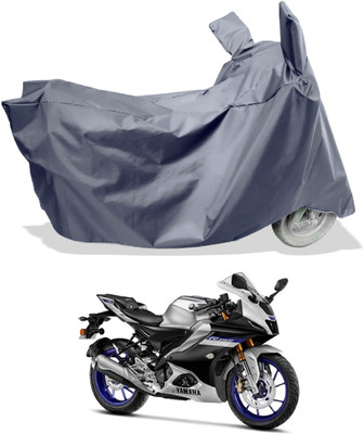 Amexride Two Wheeler Cover for Yamaha(R15S, Grey)