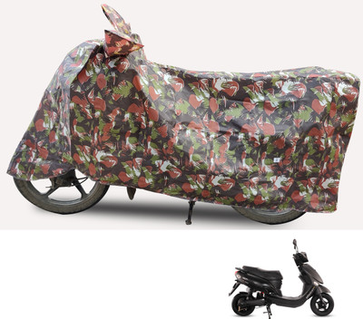 Euro Care Two Wheeler Cover for Hero(Electric Photon, Brown)