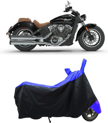 Coxtor Waterproof Two Wheeler Cover for Indian(Scout, Blue)