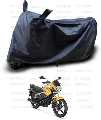 smwzxyu Waterproof Two Wheeler Cover for Hero(Passion Pro, Black)