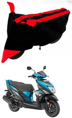 AutoGalaxy Waterproof Two Wheeler Cover for Yamaha(Cygnus Ray ZR, Red, Black)