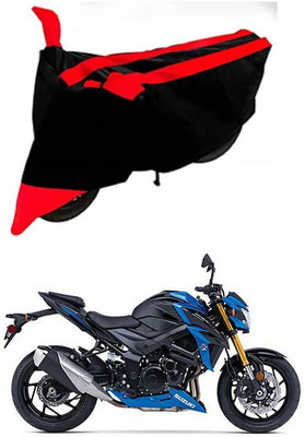 DeepShakshi AUTOMOTIVE Two Wheeler Cover for Suzuki(GSX S1000F, Red, Black)