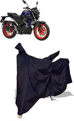 Amexride Two Wheeler Cover for Yamaha(MT-15, Black)
