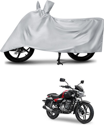 LICATOR Two Wheeler Cover for Bajaj(V15, Silver)