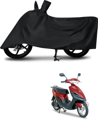 DeepShakshi AUTOMOTIVE Waterproof Two Wheeler Cover for Indus(Yo EXL, Black)