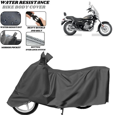 SRP PRODUCT Waterproof Two Wheeler Cover for Bajaj(Avenger Street 220, Grey)
