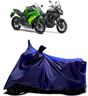 VESMEI Two Wheeler Cover for Kawasaki(Versys X 300, Blue)