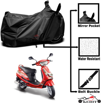 KEDIT Two Wheeler Cover for Universal For Bike(Duro, Black)