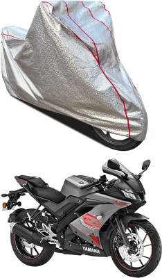 PAGORA Waterproof Two Wheeler Cover for Yamaha(YZF R15 V3.0, Silver)