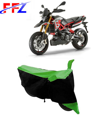 FFZ Two Wheeler Cover for Aprilia(Dorsoduro 900, Black, Green)