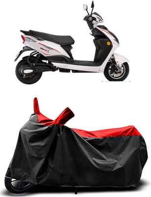 MMSSTAR Waterproof Two Wheeler Cover for Bajaj(Sport 63 60V, Red)