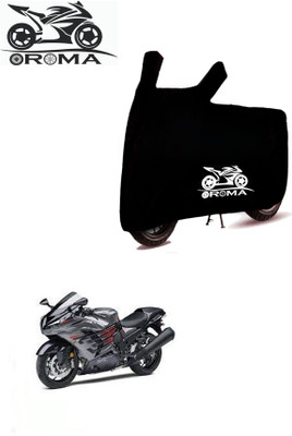 DeepShakshi AUTOMOTIVE Waterproof Two Wheeler Cover for Kawasaki(Ninja ZX-14R, Black)