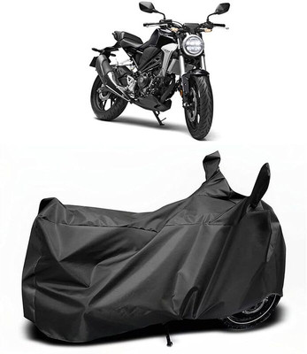 KEDIT Two Wheeler Cover for Honda(CB500F, Black)