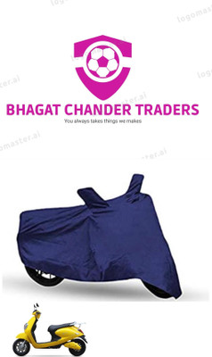 BAHGAT CHANDER TRADERS Waterproof Two Wheeler Cover for Techo Electra(Emerge, Blue)