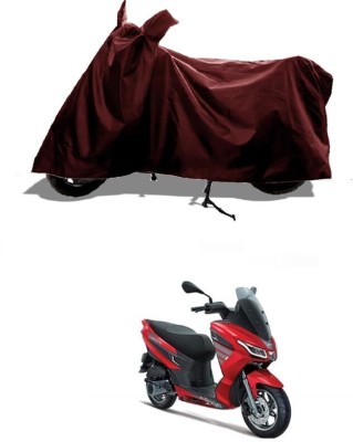 AASHTIK MART Two Wheeler Cover for Aprilia(SXR 160, Maroon)