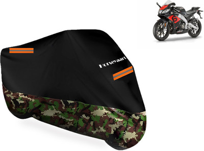 Horseyaart Waterproof Two Wheeler Cover for Aprilia(Tuono 150, Multicolor)