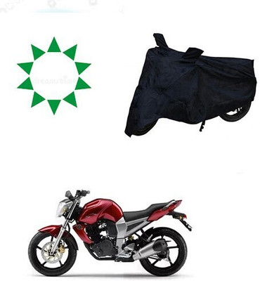 DeepShakshi AUTOMOTIVE Waterproof Two Wheeler Cover for Yamaha(FZ16, Black)