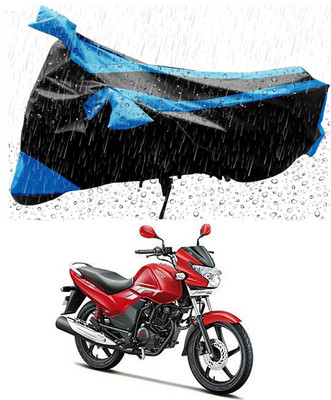 THE REAL ARV Two Wheeler Cover for Hero(Achiever, Blue, Black)