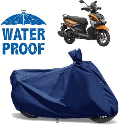 AUTOCAD Waterproof Two Wheeler Cover for Yamaha(RayZR 125 Fi, Blue)