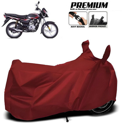 SK AUTO Waterproof Two Wheeler Cover for Hero, Honda, Bajaj, TVS, Suzuki(Maroon)