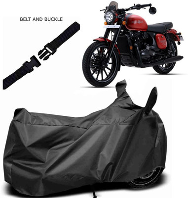 Mdstar Waterproof Two Wheeler Cover for JAWA(Jawa, Black)