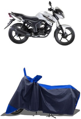 SUGASHRI Waterproof Two Wheeler Cover for Yamaha(SZ X, Blue, Blue)