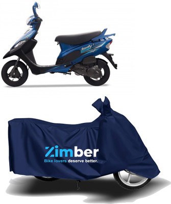 APNEK Two Wheeler Cover for TVS(Scooty Pep+, Blue)