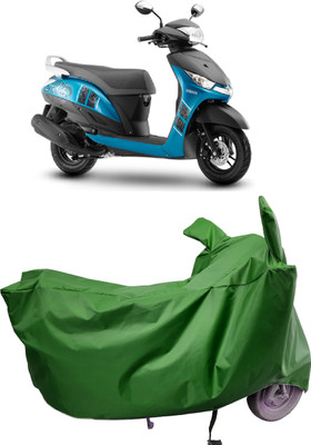 Amexride Two Wheeler Cover for Yamaha(Alpha BS6 BS6, Maroon)