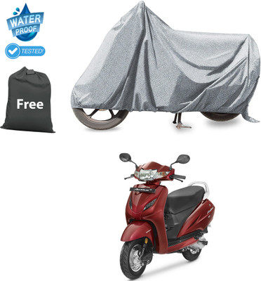 CODOKI Waterproof Two Wheeler Cover for Honda(Activa 4G, Silver)