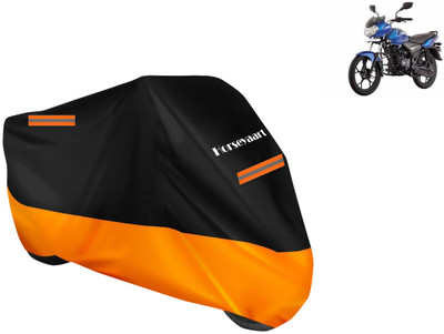 Horseyaart Waterproof Two Wheeler Cover for Bajaj(Discover 110, Orange)