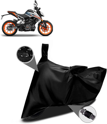 CODOKI Waterproof Two Wheeler Cover for KTM(125 Duke, Black)