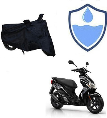 DeepShakshi AUTOMOTIVE Two Wheeler Cover for Yamaha(Jog R, Black)