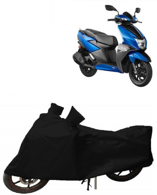 DeepShakshi AUTOMOTIVE Two Wheeler Cover for TVS(NTORQ, Black)