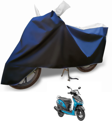Euro Care Waterproof Two Wheeler Cover for Yamaha(Alpha, Silver)