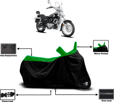 Amexride Two Wheeler Cover for Bajaj(Avenger, Green)