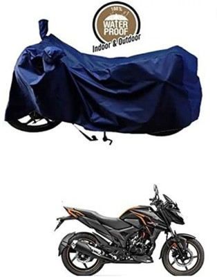 Tritika Waterproof Two Wheeler Cover for Honda(X-Blade, Blue)
