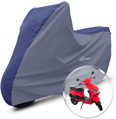 Neodrift Two Wheeler Cover for Hero(Electric Atria, Blue, Grey)