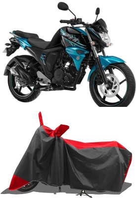 GROFATIK Two Wheeler Cover for Yamaha(FZ S FI (V 2.0) BS6, Red)