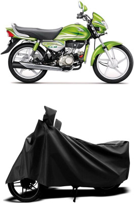 Mdstar Waterproof Two Wheeler Cover for Hero(HF Deluxe Eco, Black)