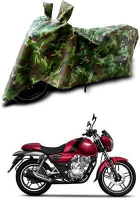 KEDIT Two Wheeler Cover for Bajaj(V12, Green)