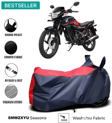 smwzxyu Waterproof Two Wheeler Cover for Honda(Red, Blue)