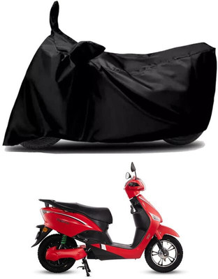 KEDIT Two Wheeler Cover for Hero(Electric Optima DX BS6, Black)