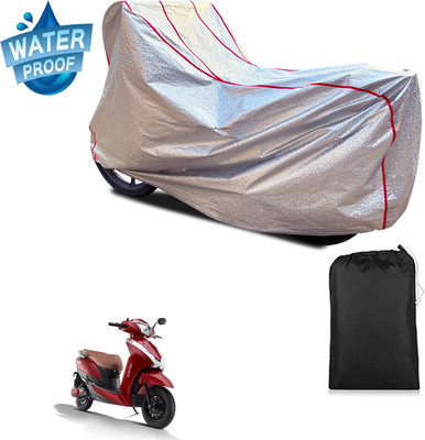 PAGORA Waterproof Two Wheeler Cover for Ampere(Magnus BS6, Silver)